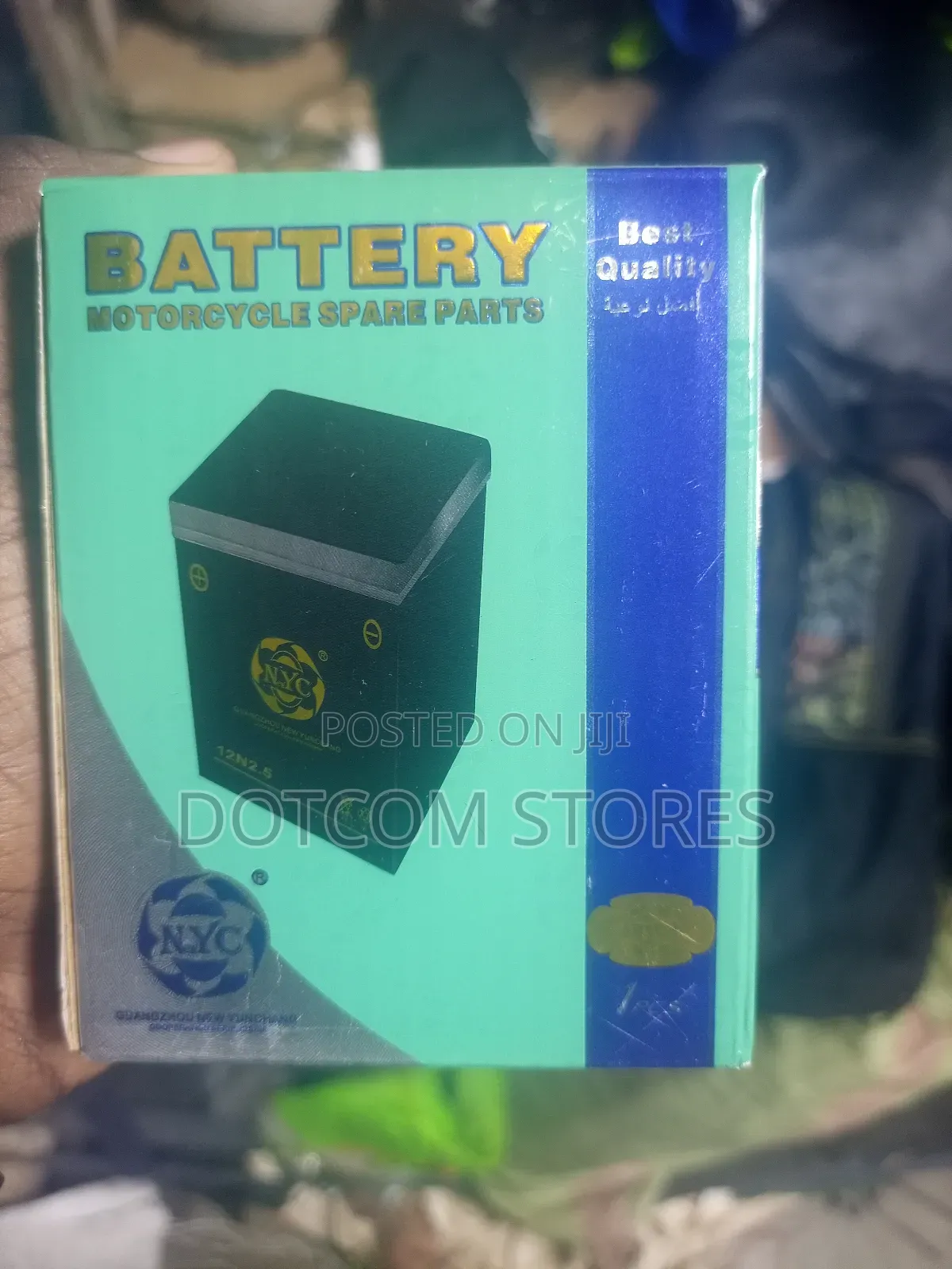 Nyc Brand Motorcycle Battery (Model 12n2.5)