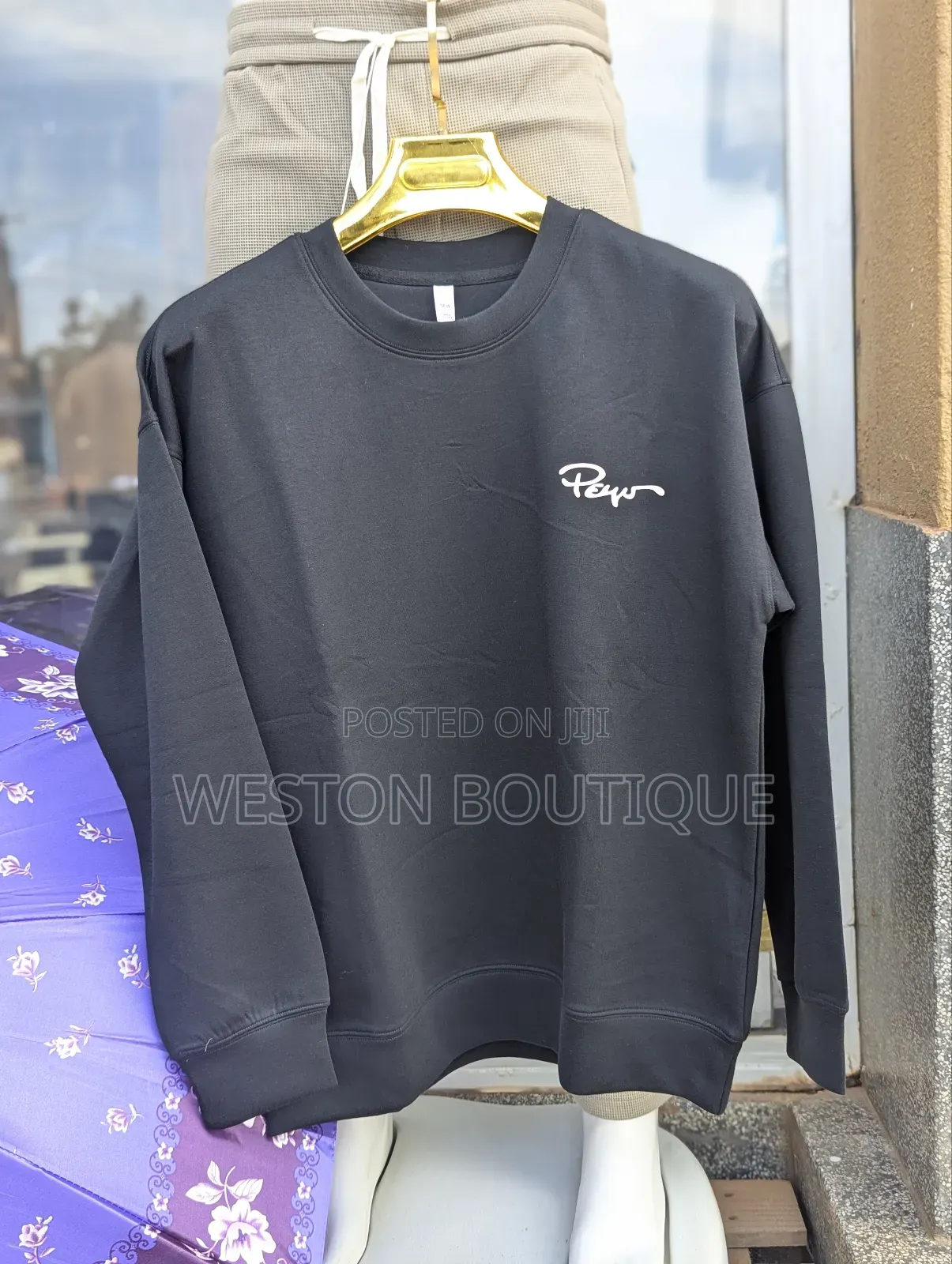 Black Original Sweater Shirt