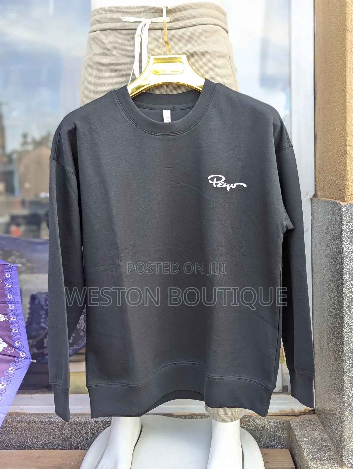 Black Original Sweater Shirt