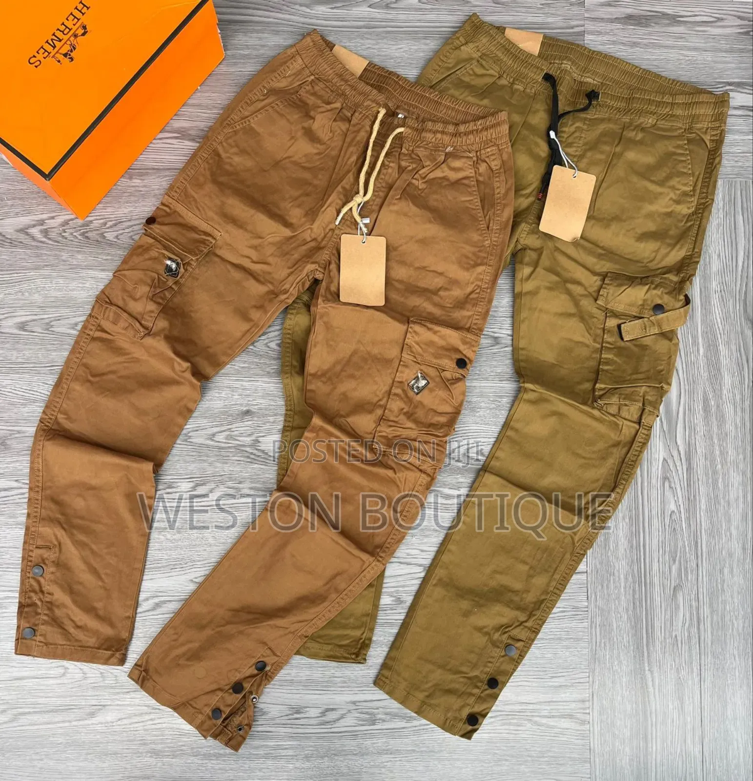 Original Men's Soft Cotton Cargo Pants for Men