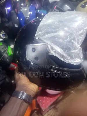 Cp Black Full-face Motorcycle Helmet