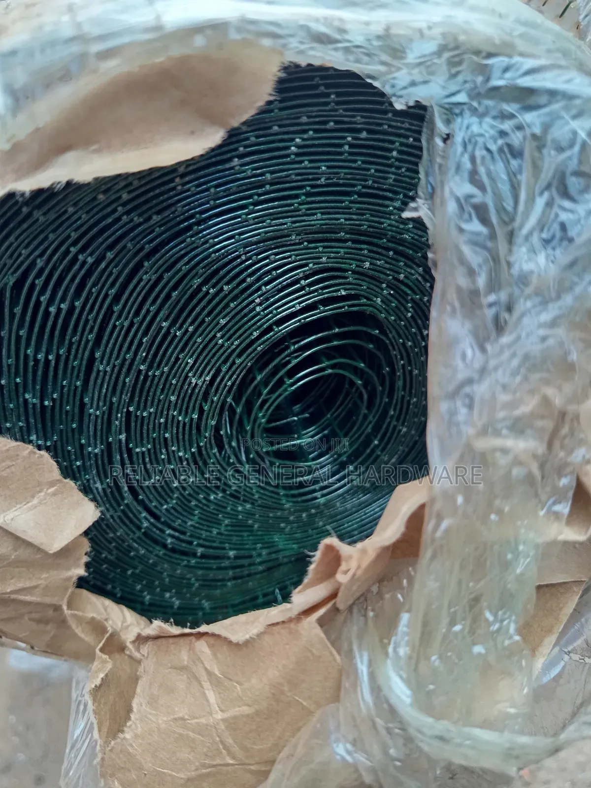 Chicken Mesh, Rabbit Mesh, Green Coated Wire Per Meter