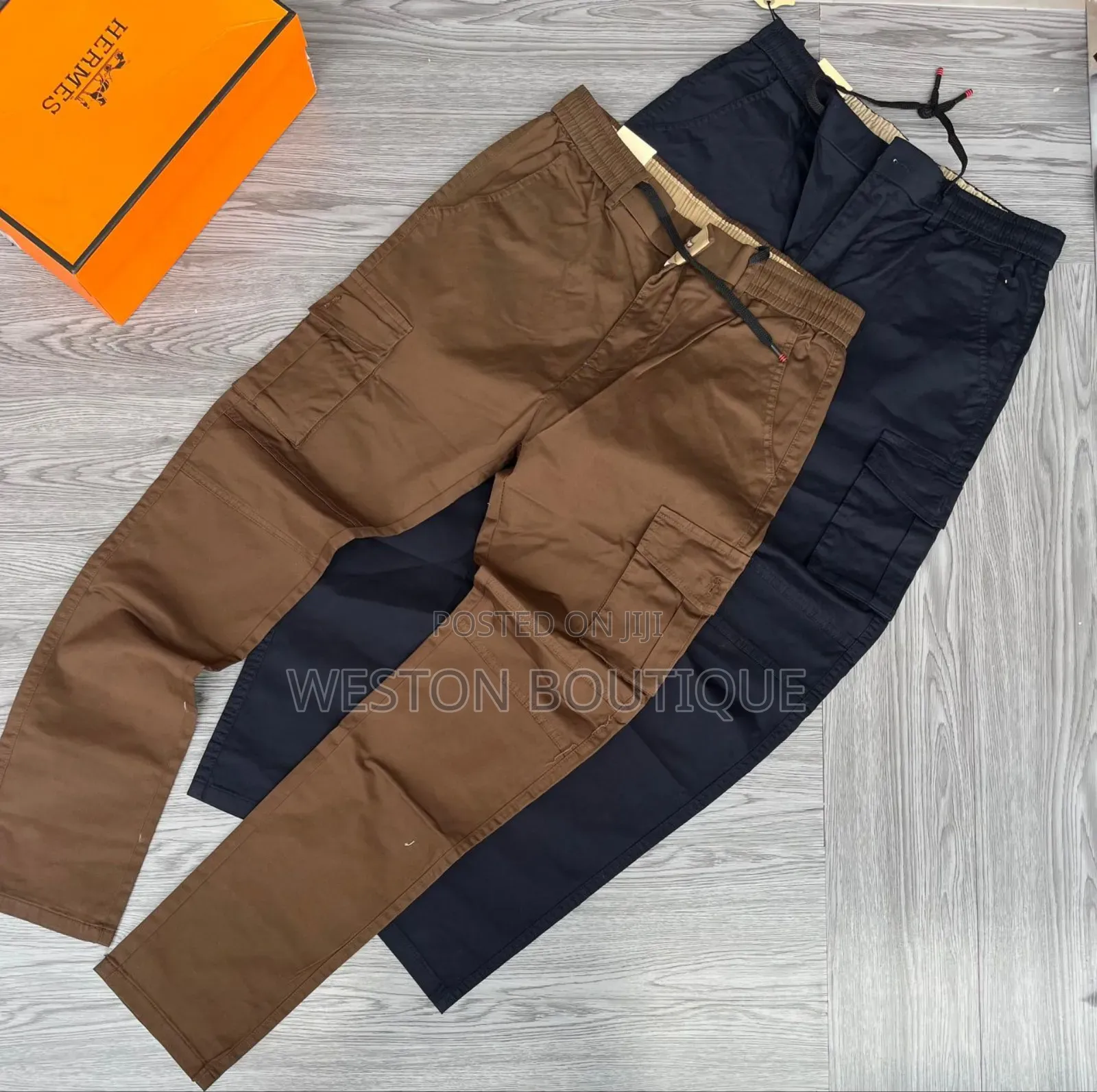 Original Cotton Men's Cargo Pants Straight Version