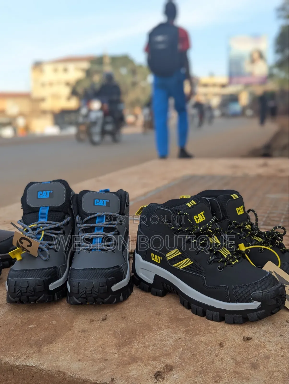 Original Men's Cartepilar Safety Boots