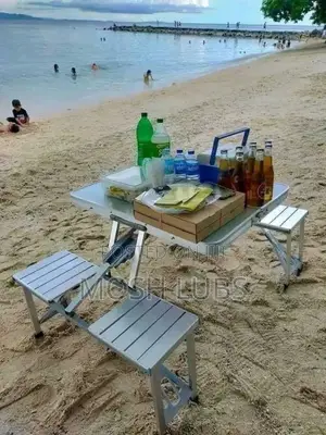Aluminum Alloy 4 Seat Picnic Table And Chair Set