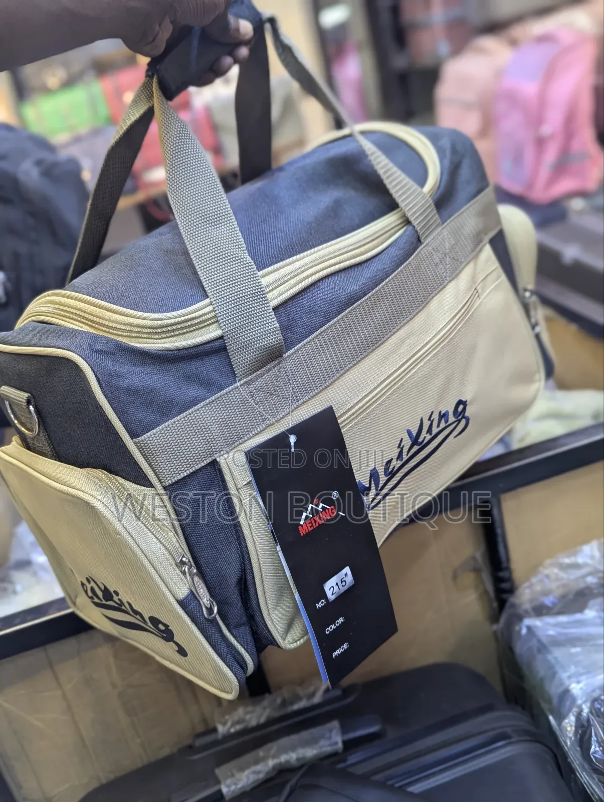 Original Brown Two Weeks Travel Bag