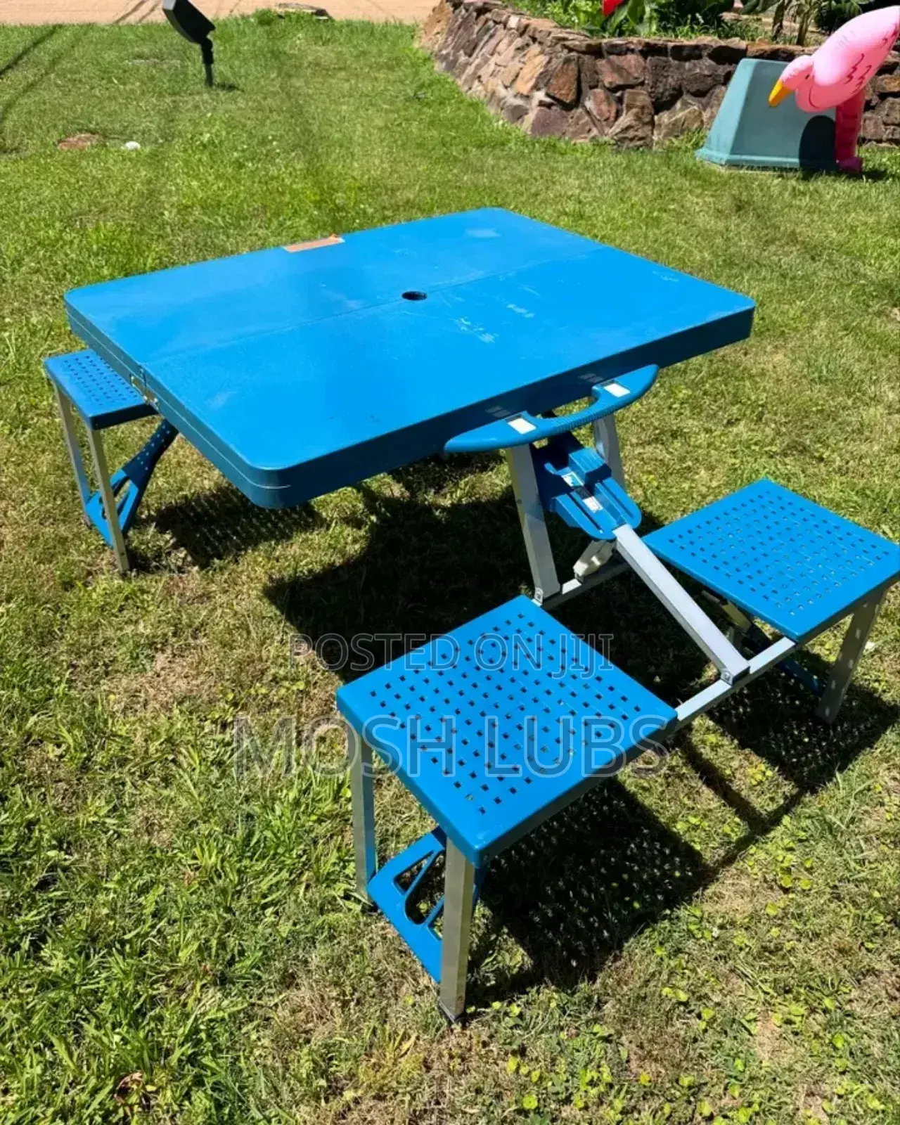 Outdoor Multipurpose Chair And Table Lounge