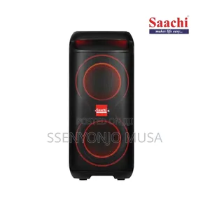Saachi Portable Speaker System With Bluetooth, Usb, and Mic