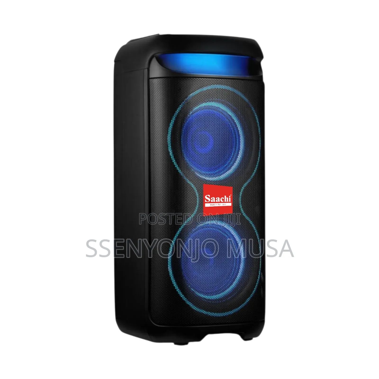 Saachi Portable Speaker System With Bluetooth, Usb, and Mic