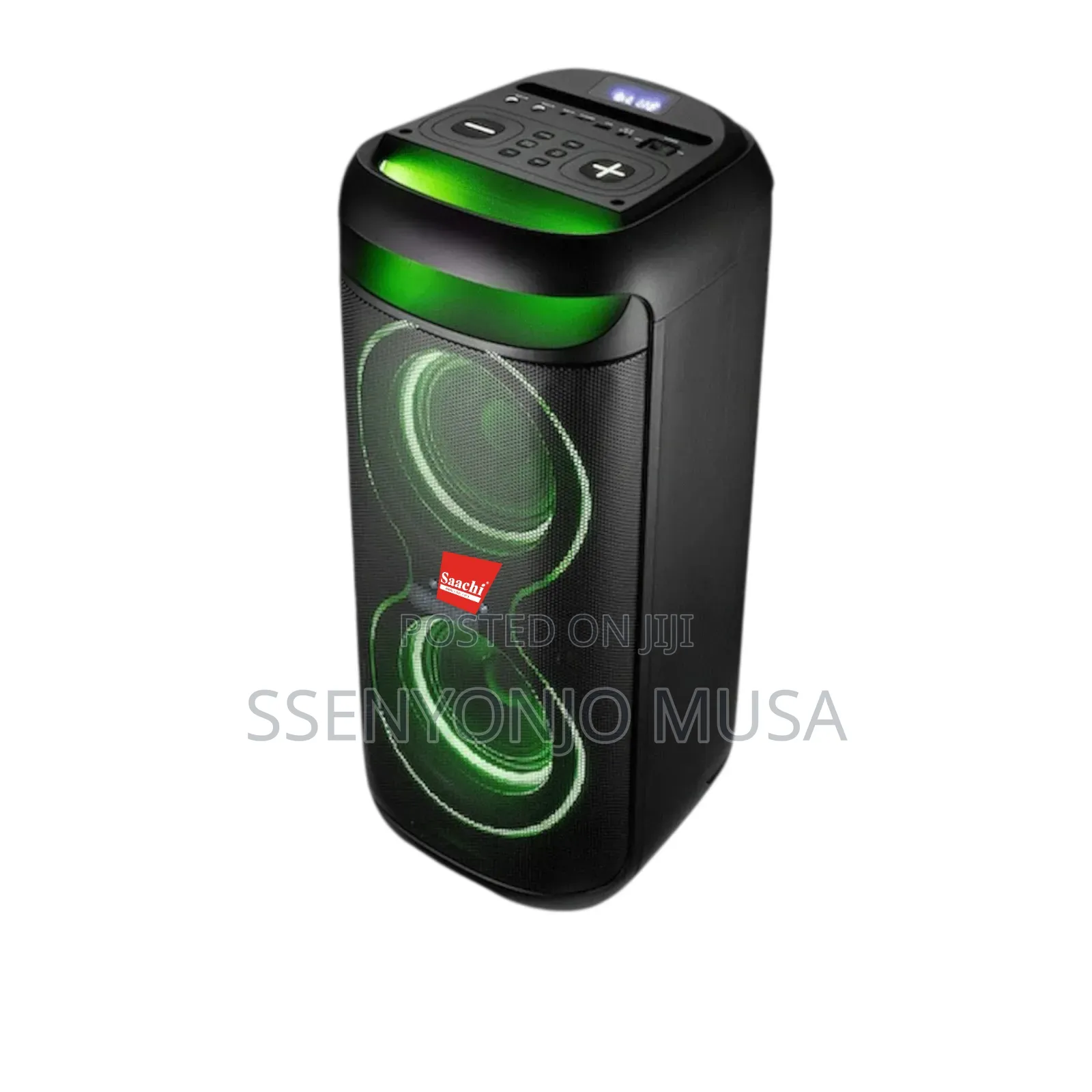 Saachi Portable Speaker System With Bluetooth, Usb, and Mic