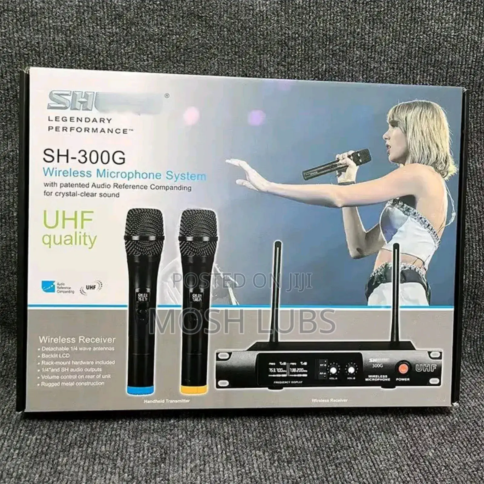 Artist's Vocalist Professional Wireless Microphone {2pcs}