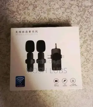 3 in 1 {Pin,Type C Lightning Connector} Wireless Microphone
