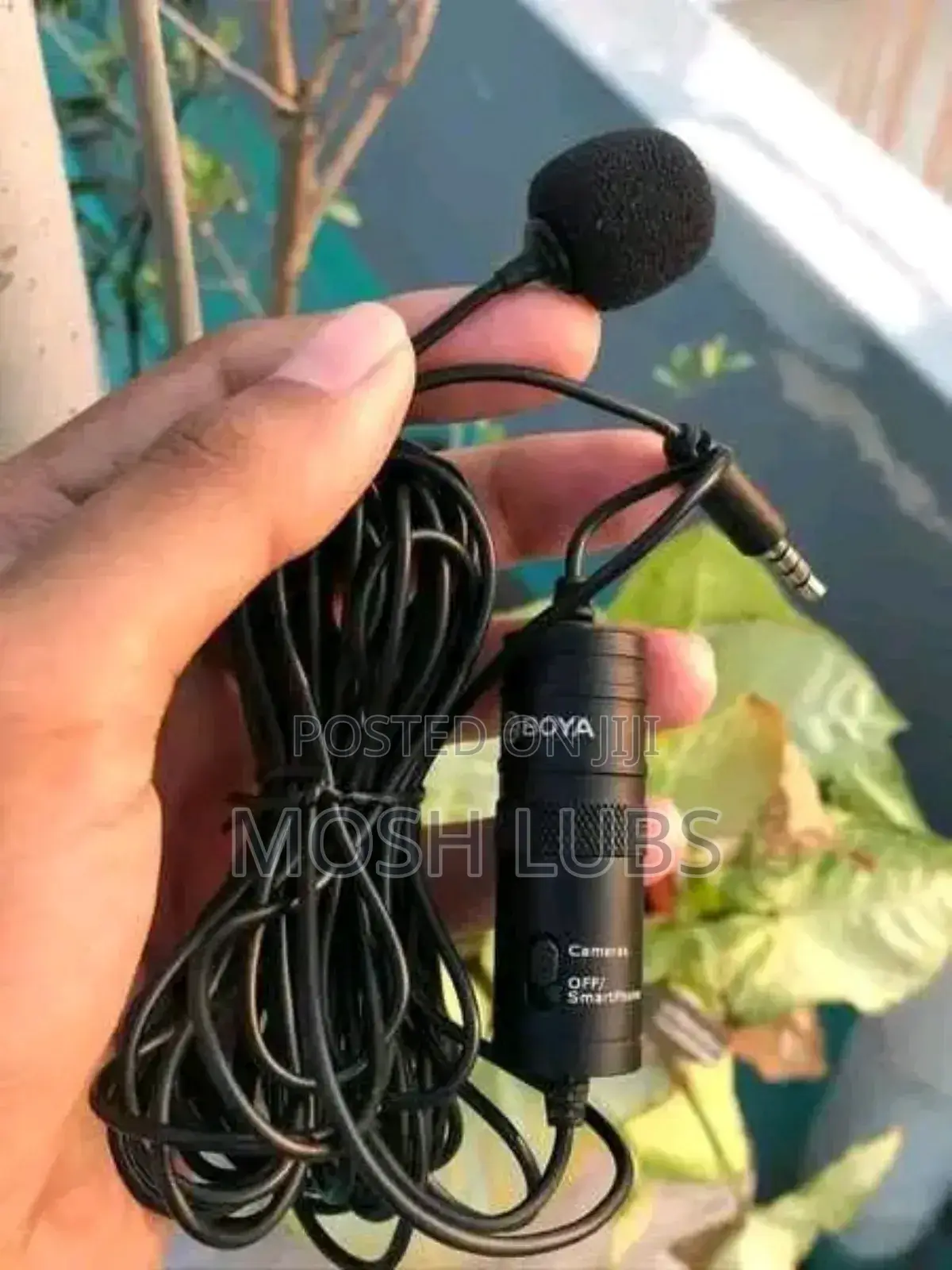 Boya Direct Wired Microphone for Interviewers
