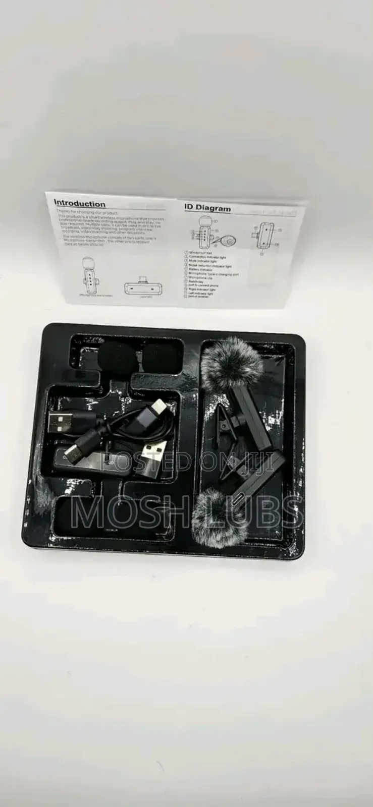 iPhone Connector/Lightning Wireless Interviews Microphone