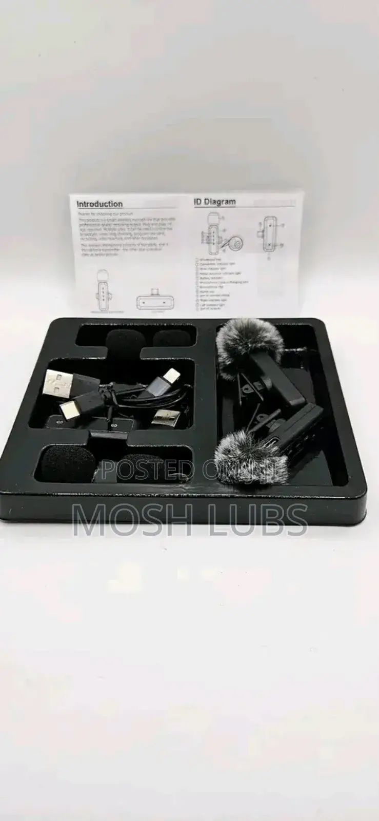 iPhone Connector/Lightning Wireless Interviews Microphone