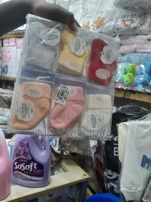 1 Drozen of New Born Baby Cotton Socks