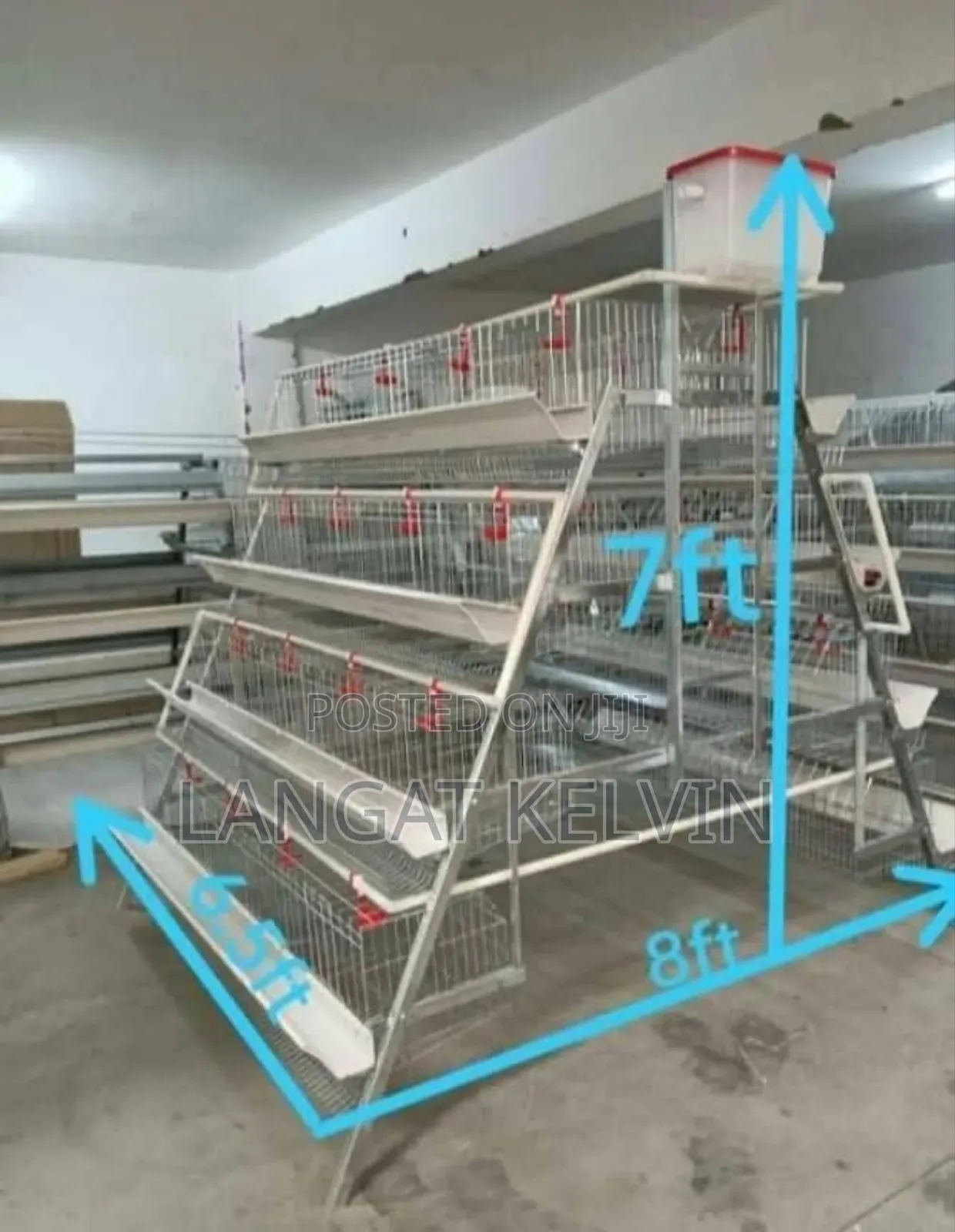 High Quality Battery 160 Capacity Poultry Cages A Type 4 Tier