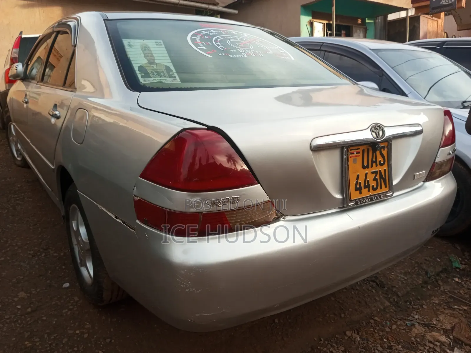 Toyota Mark II 2002 Gray