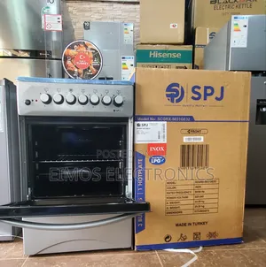 SPJ Gas Cooker 3 Gas Plates and 1 Electric Plate