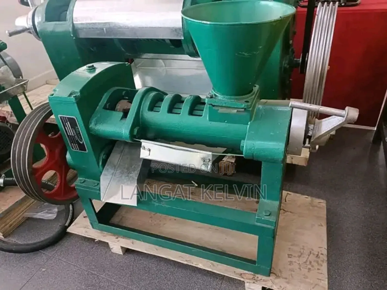 Commercial Oil Pressing Machine – 1 Year Warranty