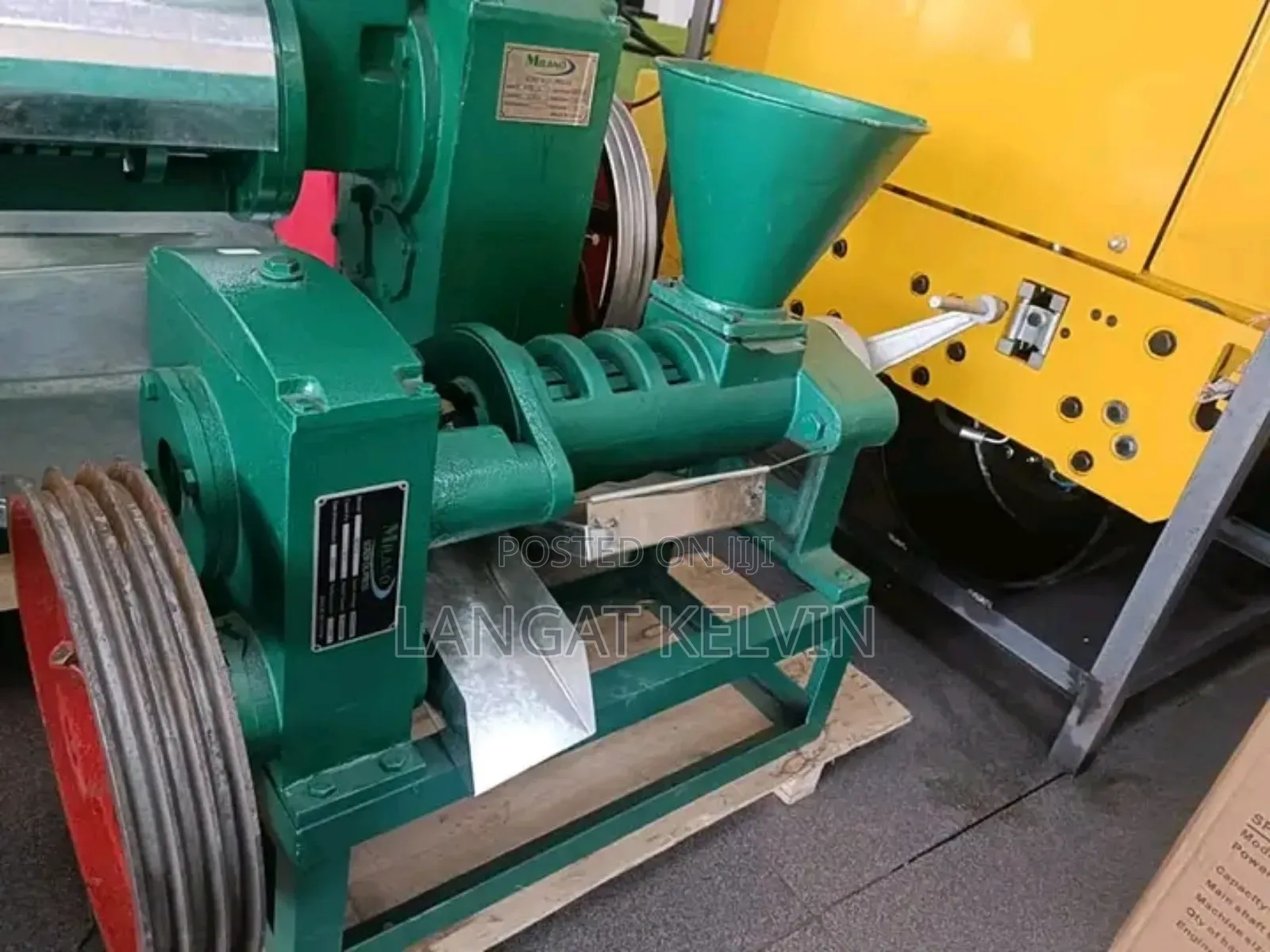 Commercial Oil Pressing Machine – 1 Year Warranty