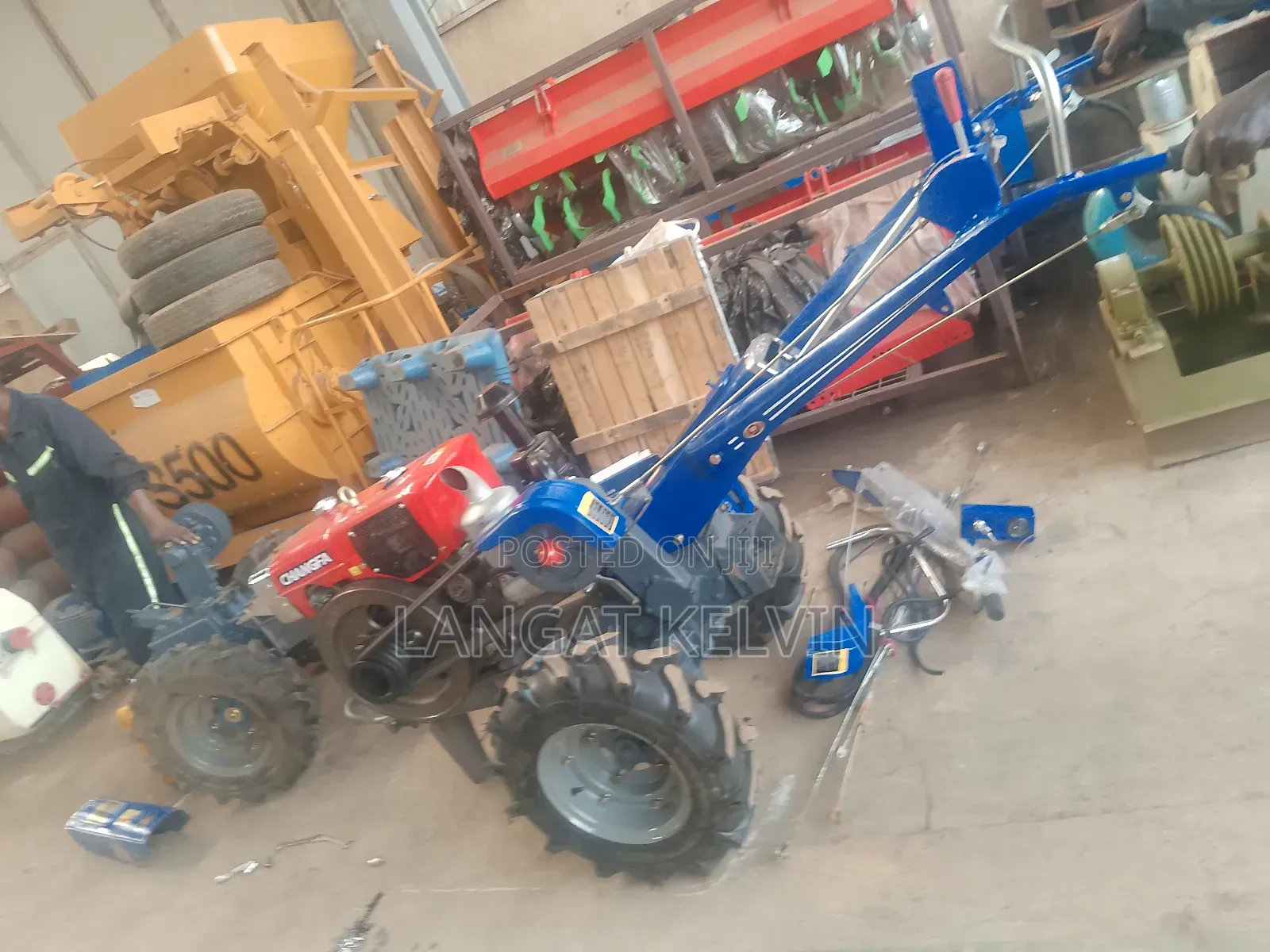 18hp Walking Tractor With Disc Plough for Saleu