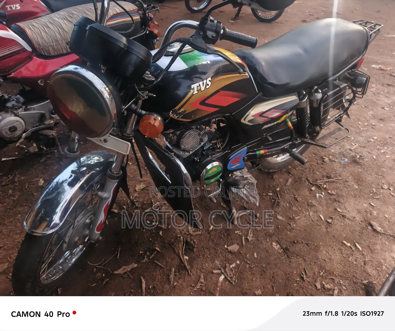 TVS XL 100 2013 Black
