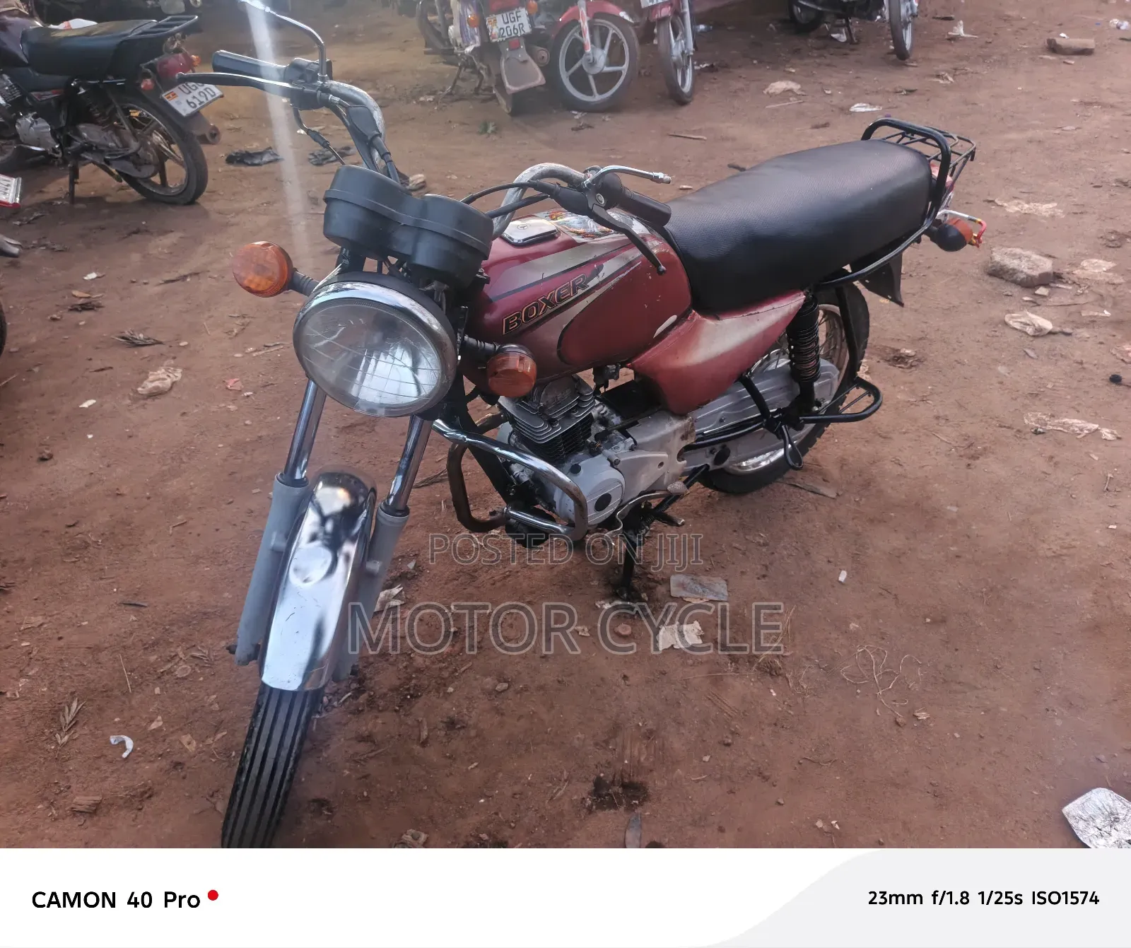 Bajaj Boxer 100 2010 Red