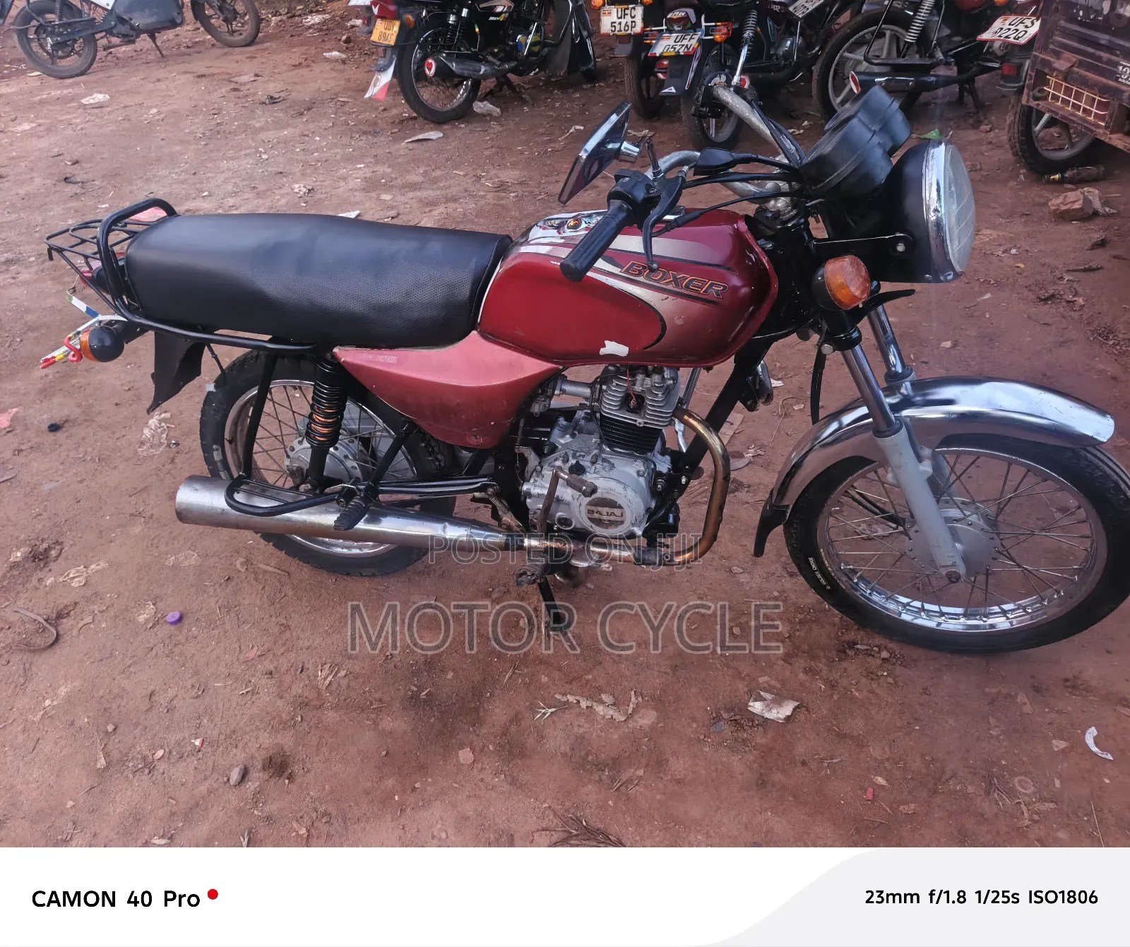 Bajaj Boxer 100 2010 Red