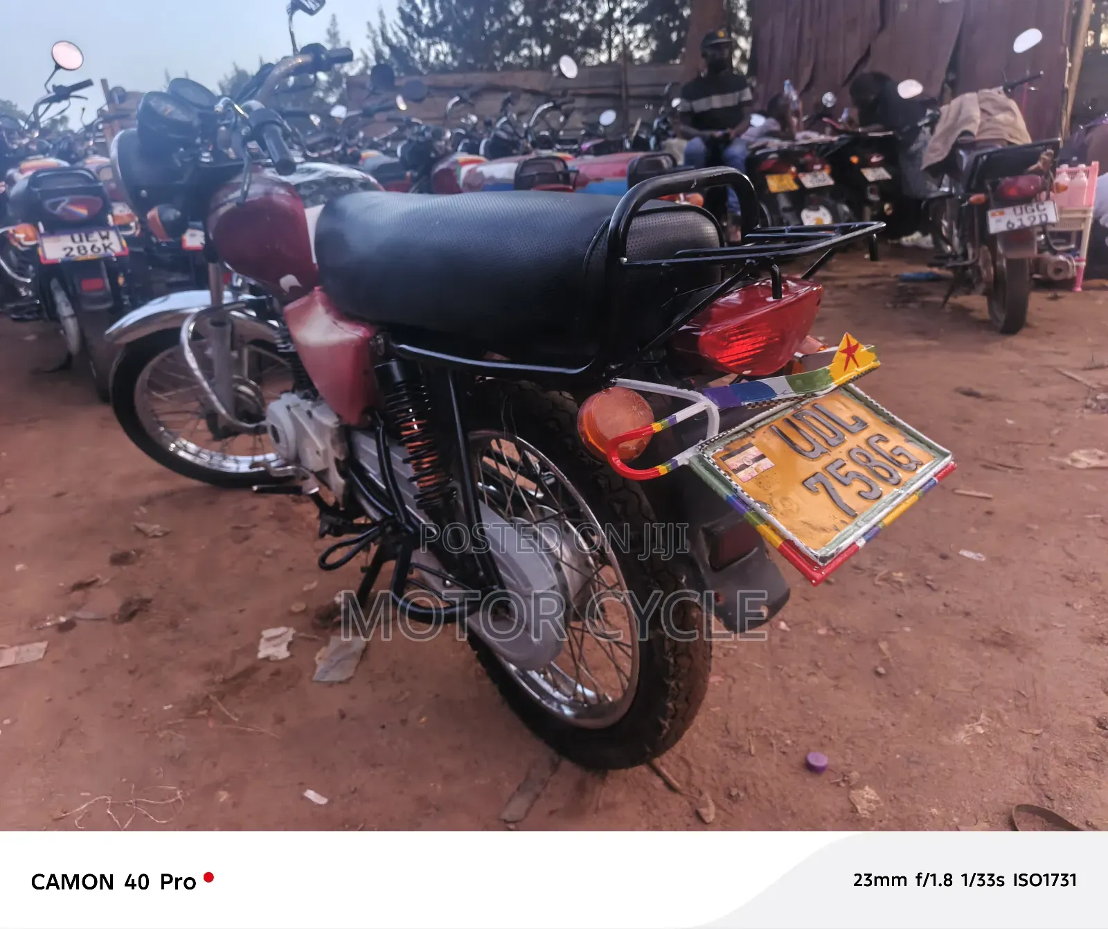 Bajaj Boxer 100 2010 Red