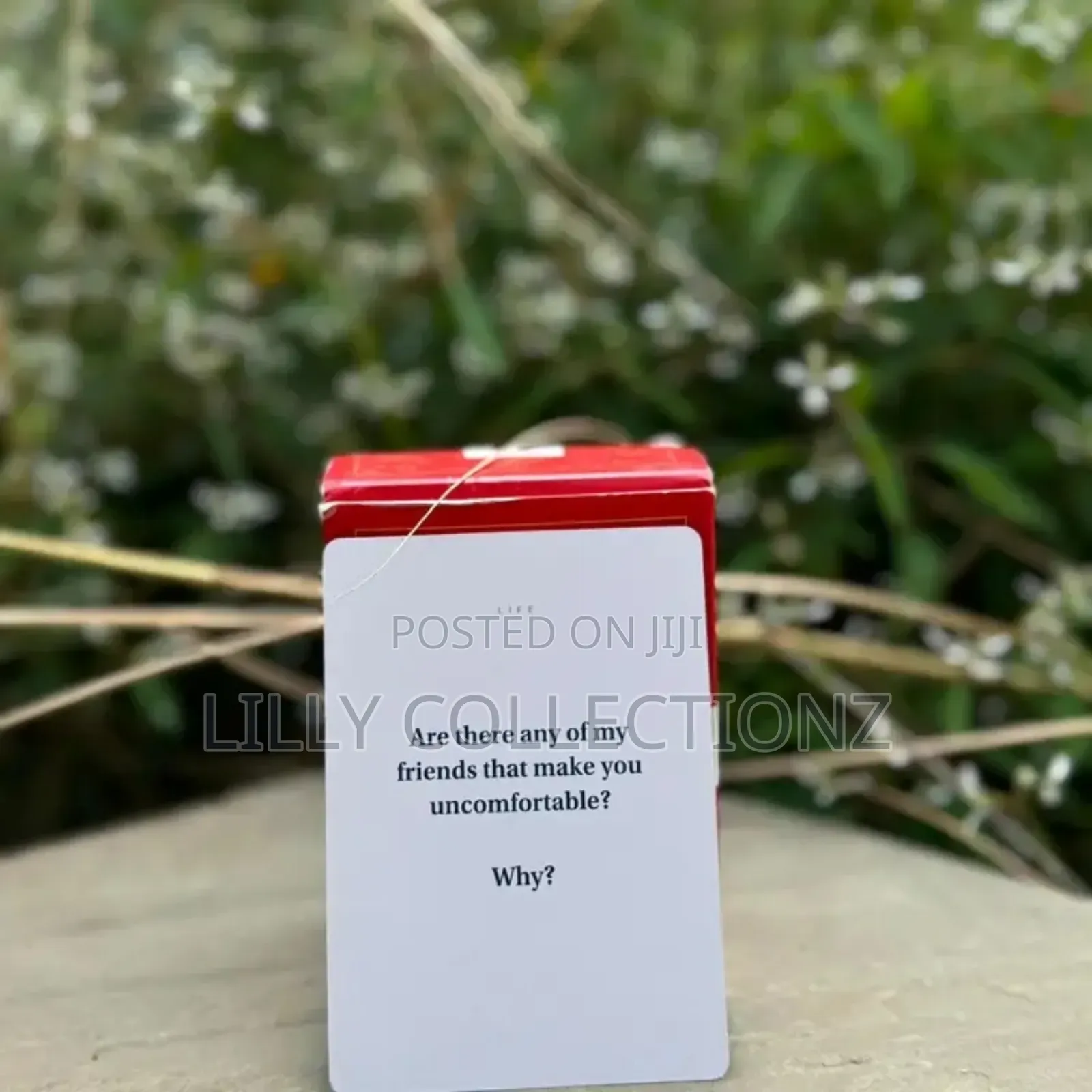 Truth or Dare Game Card