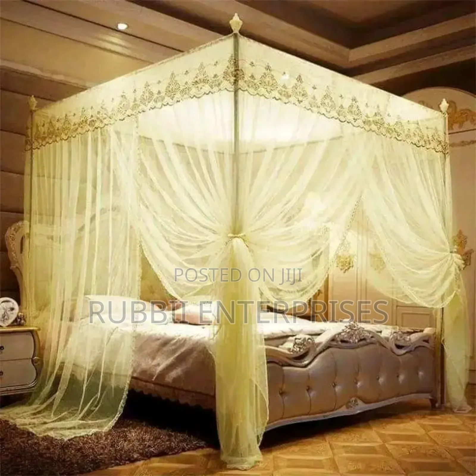 Four Stand Net ~ Cream