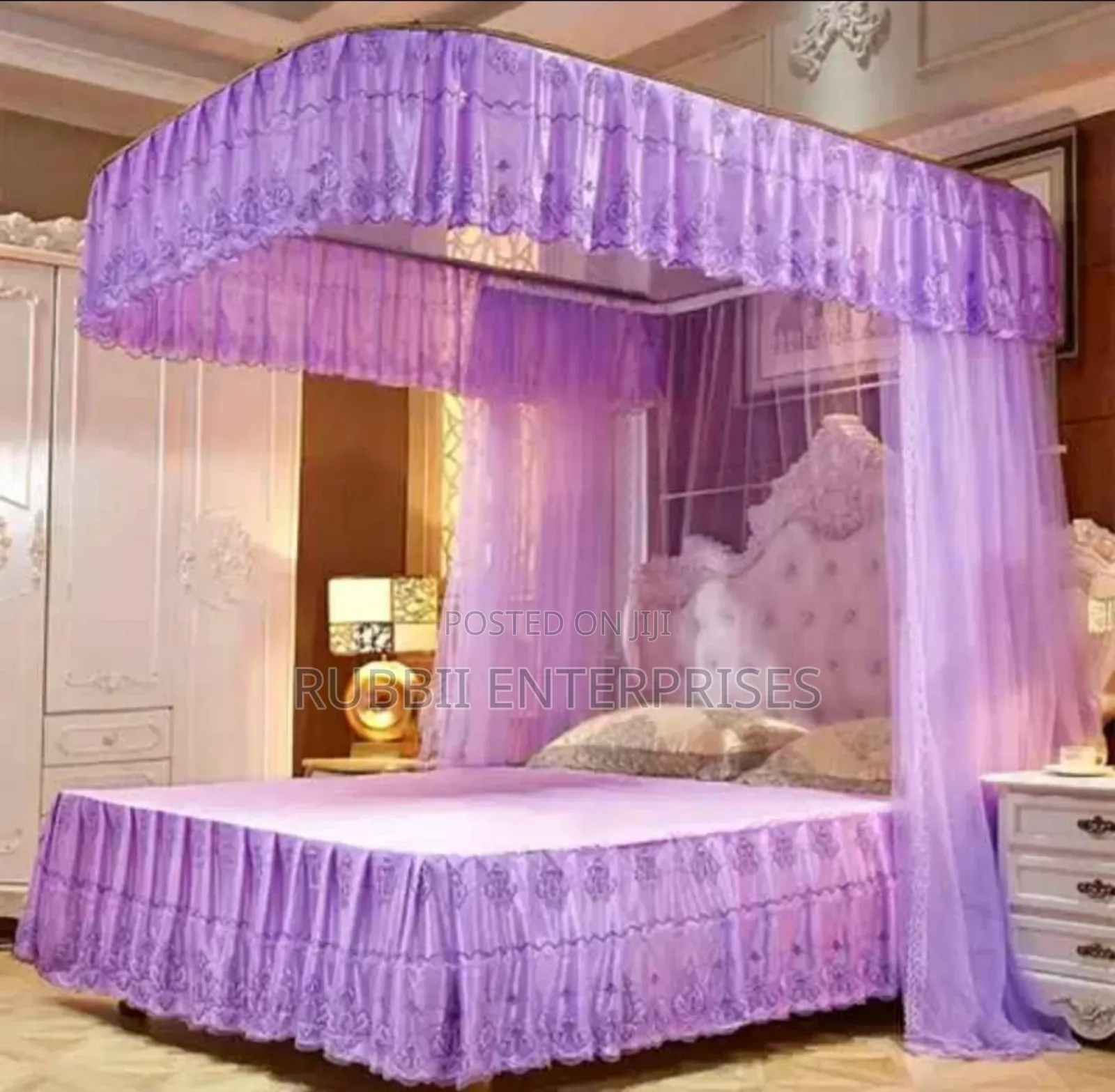 Two Stand Rail Net ~ Purple