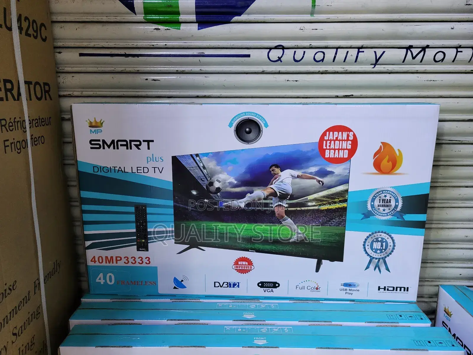 Smart Plus 40-Inch Digital Led Tv 40mp3333