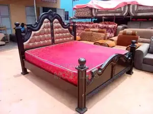 5by6 Mattress Maroon Brand New