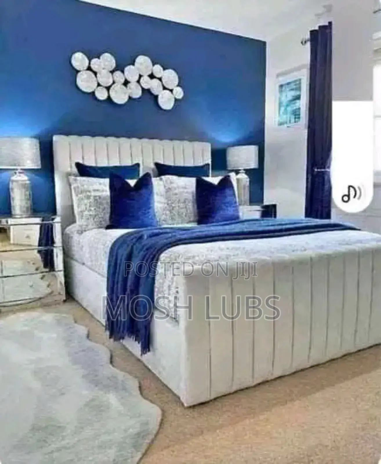 Velvet 5by6 Bed