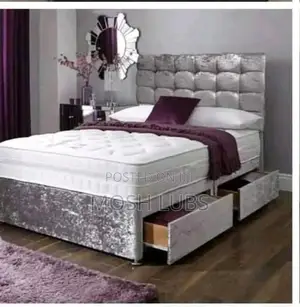 6by6 Velvet Canopy Beds