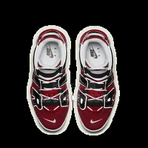 Nike Air More Uptempo 96 Sneaker Available in Red and Black