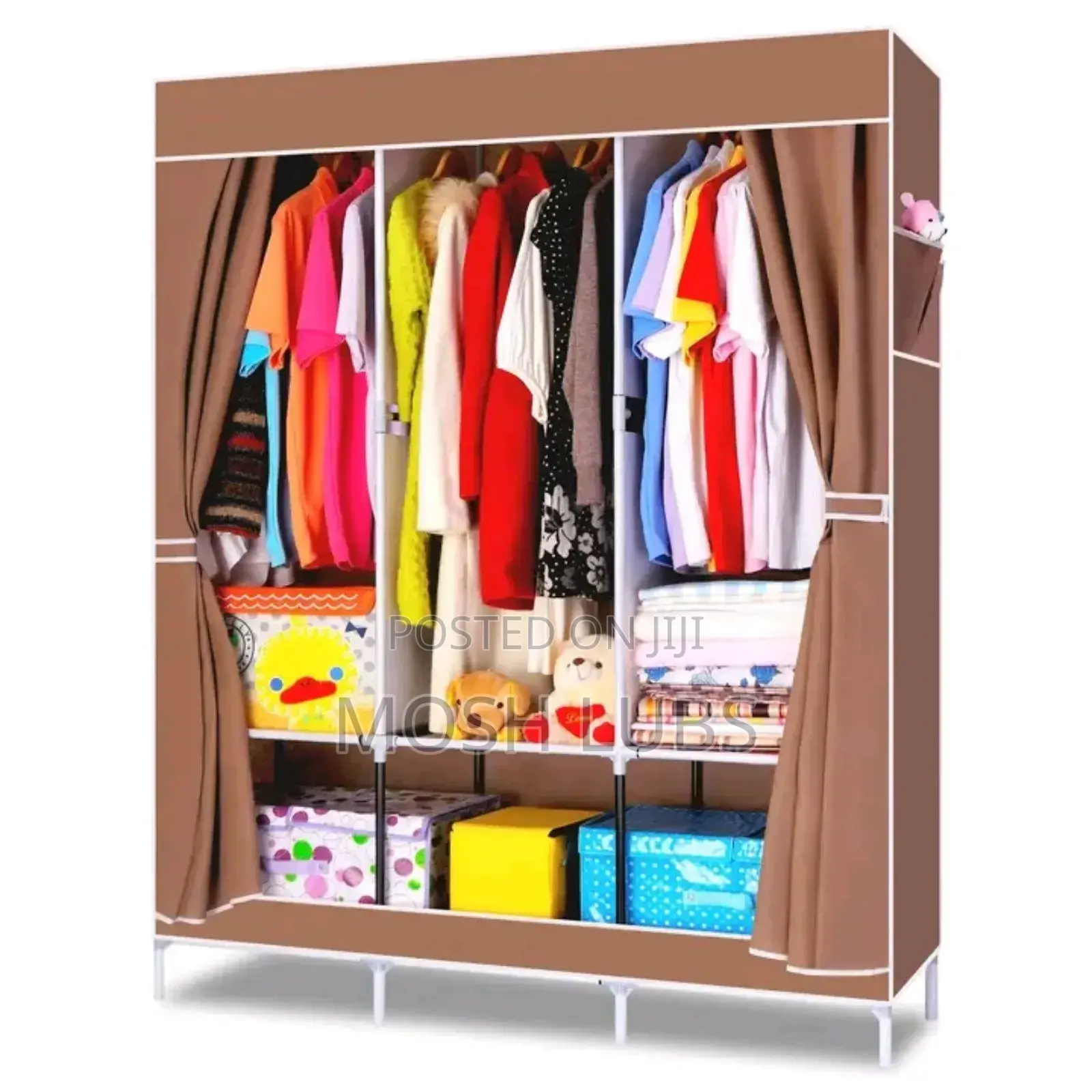 Dressing Room Closet With 3 Layers