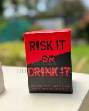 Risk or Drink It Game Cards