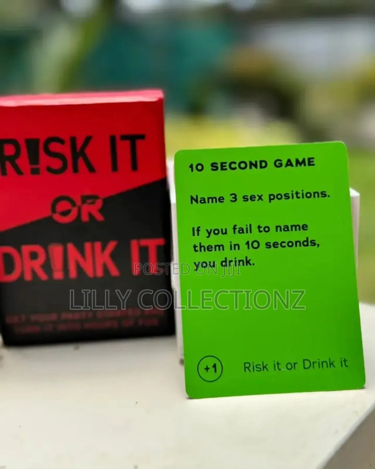 Risk or Drink It Game Cards