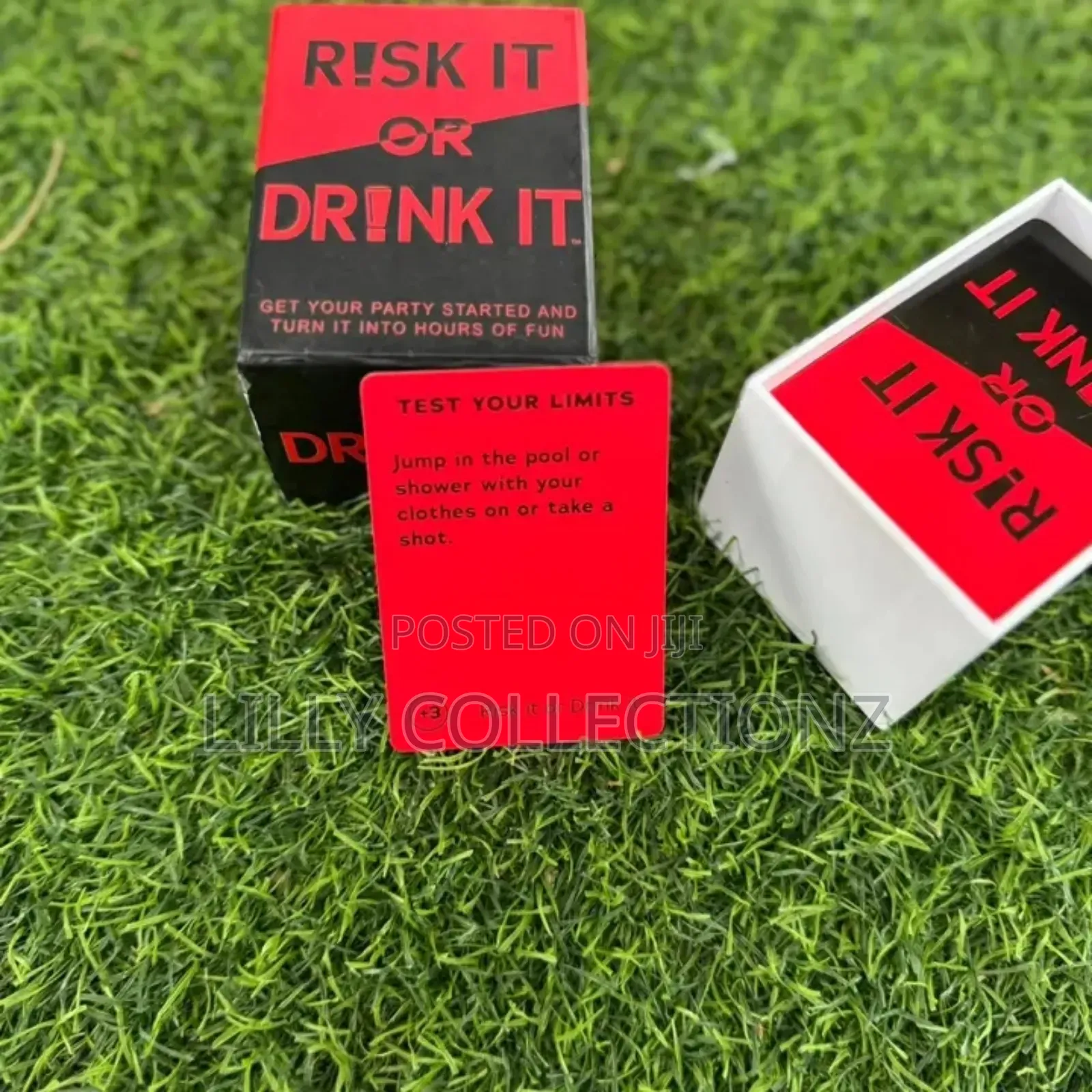 Risk or Drink It Game Cards