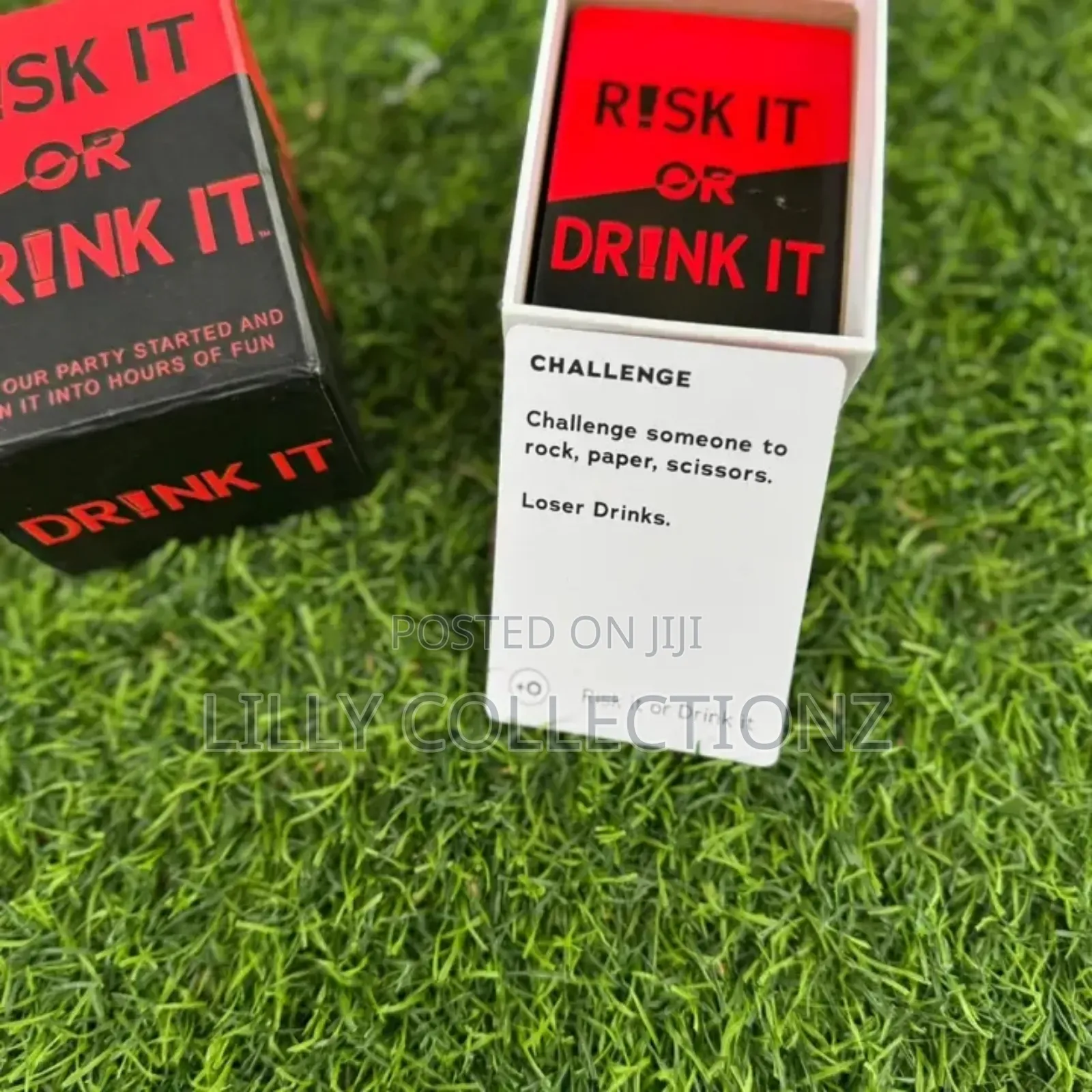 Risk or Drink It Game Cards