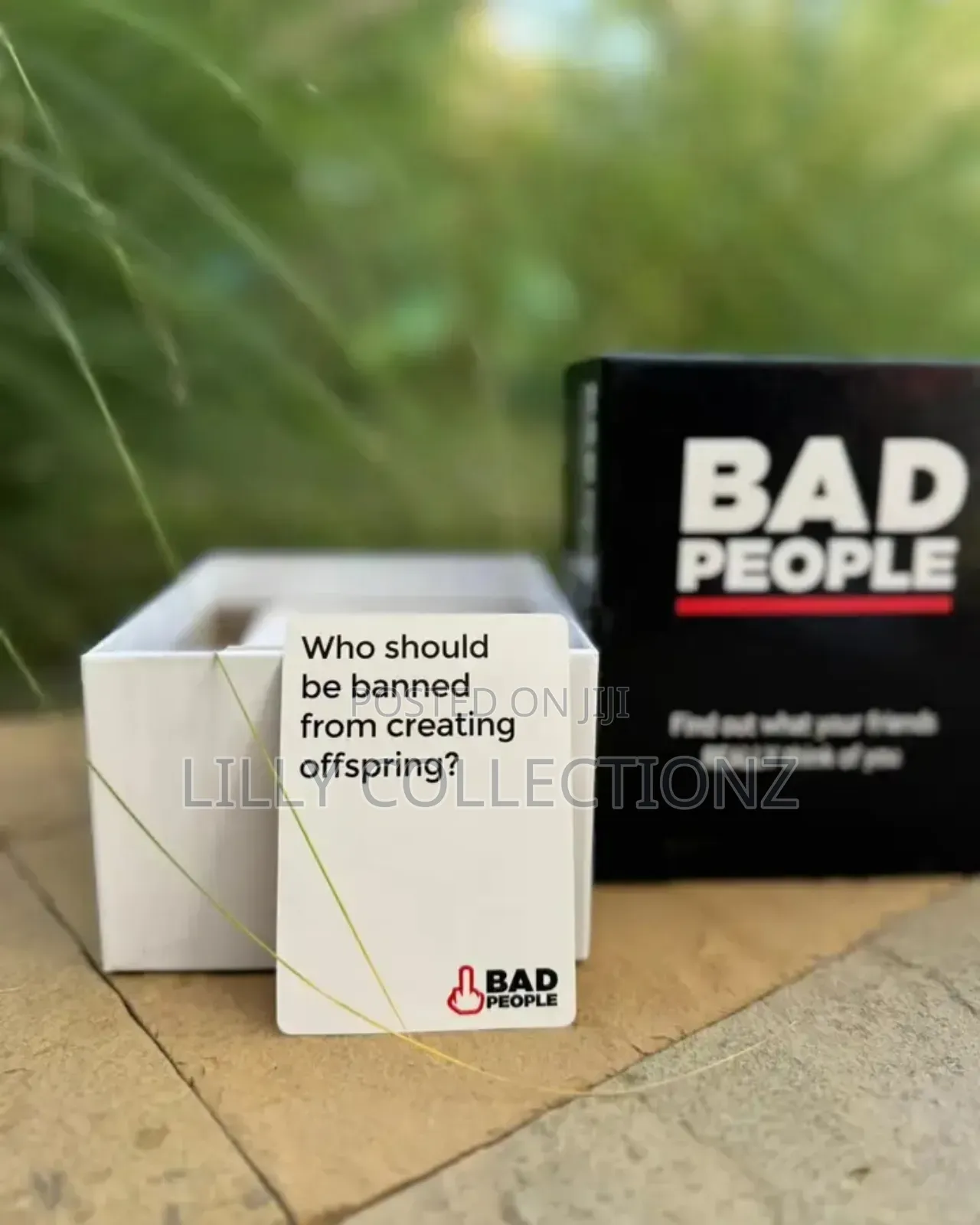 Bad People Game Cards