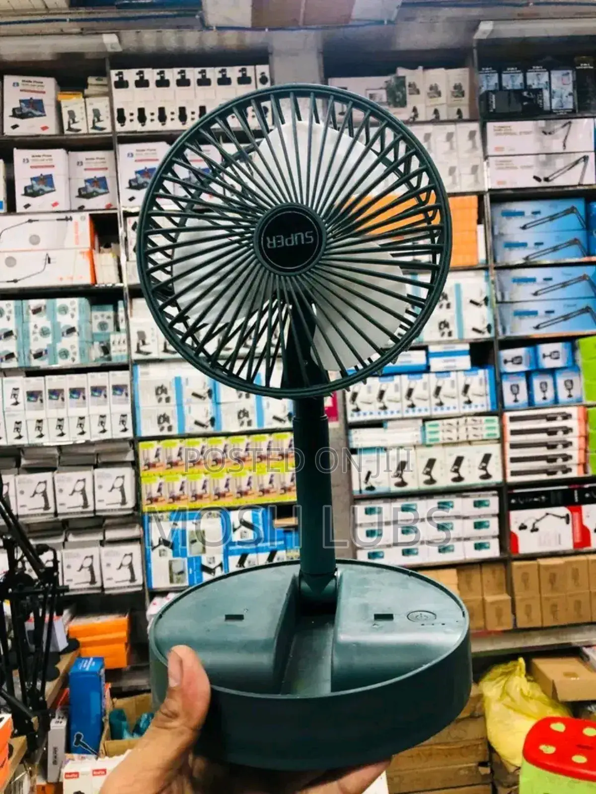 Telescopic Folding Fan