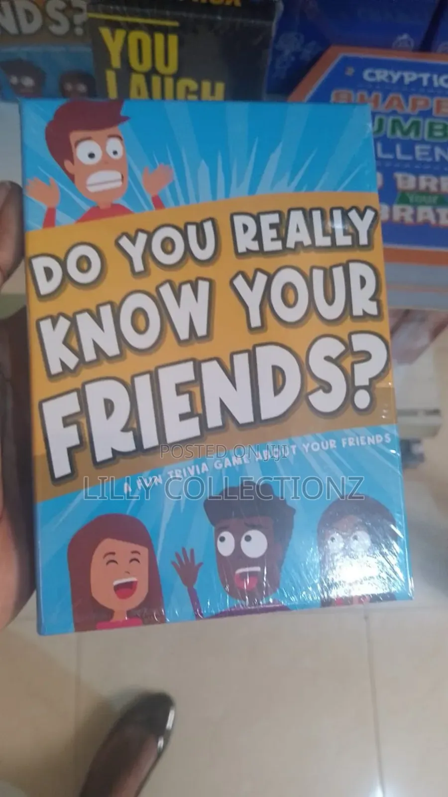 Do You Really Know Your Friends Game Cards