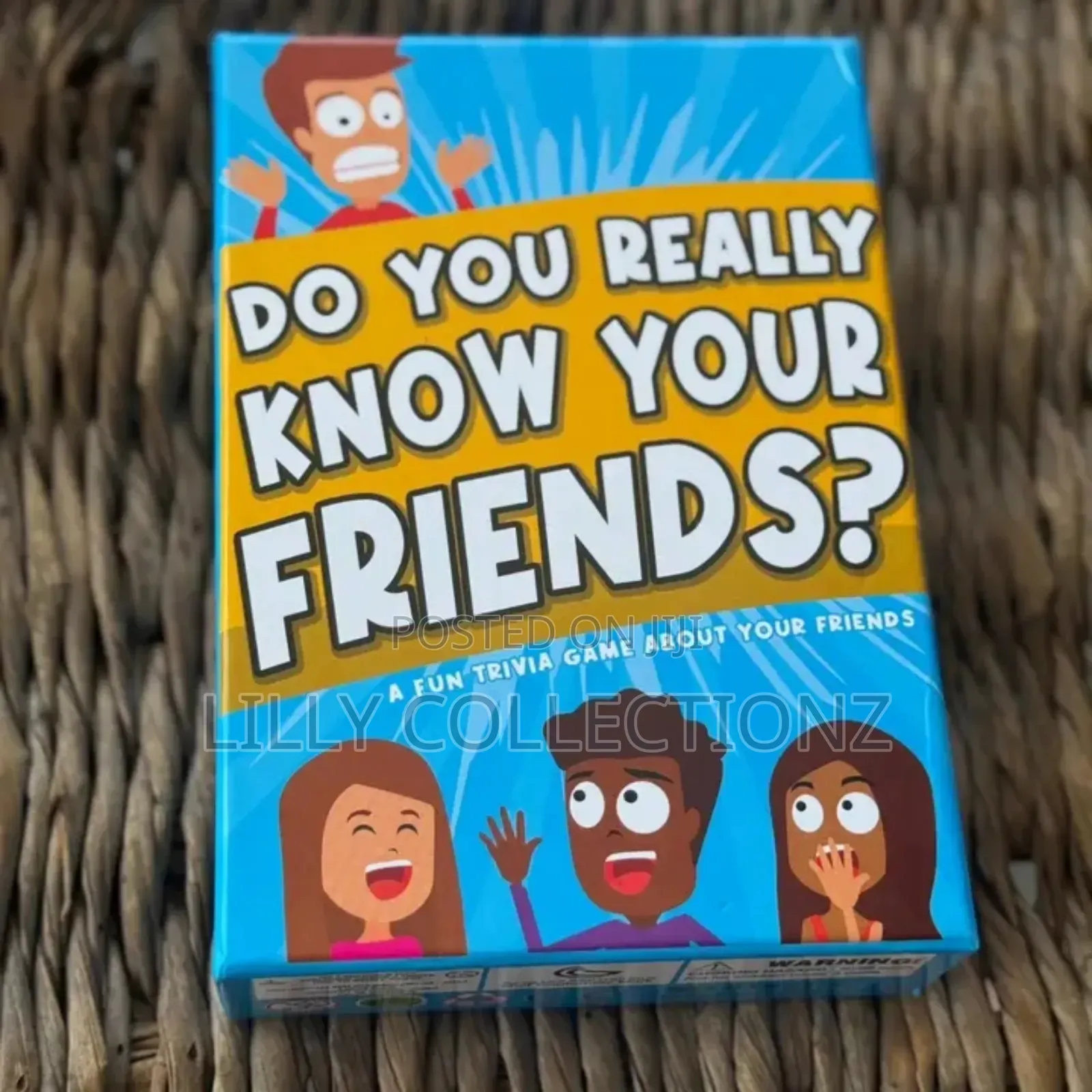 Do You Really Know Your Friends Game Cards