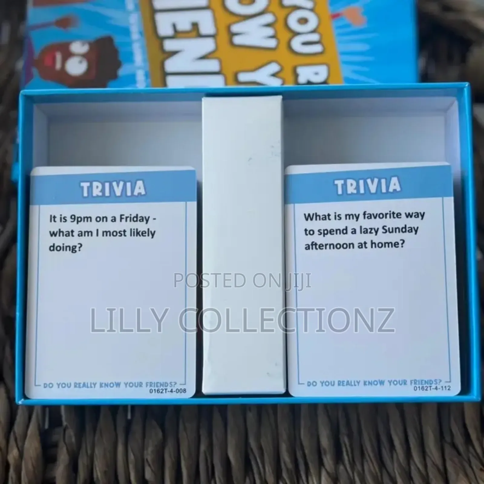 Do You Really Know Your Friends Game Cards