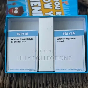 Do You Really Know Your Friends Game Cards