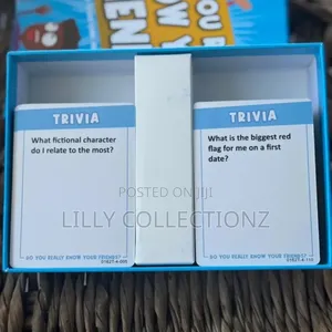 Do You Really Know Your Friends Game Cards